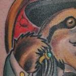 Tattoos - The tea drinking victorian  sloth - 131564